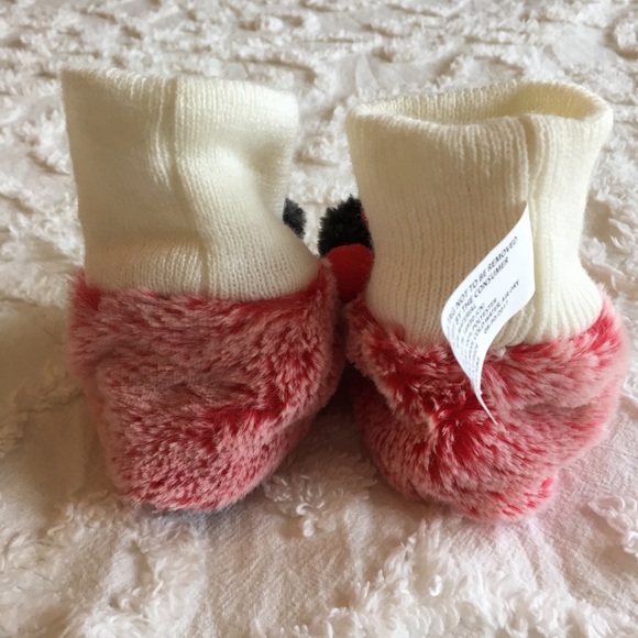  Ladybug Super Soft Baby Booties Slippers  - Picture 4 of 7